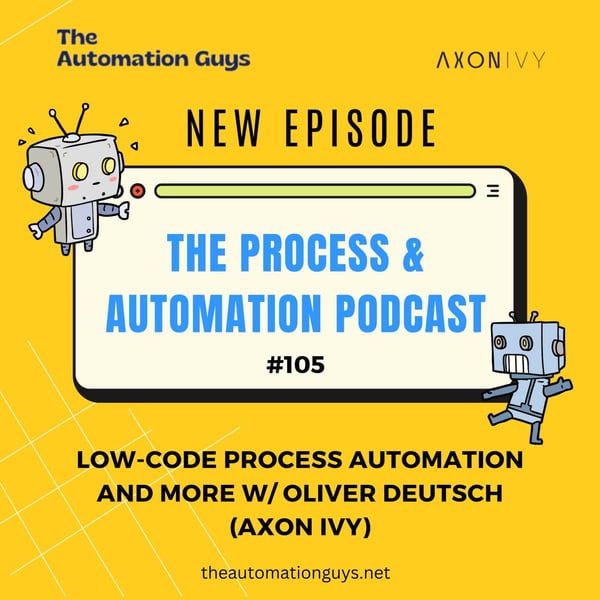 Axon Ivy podcast about low-code process automation