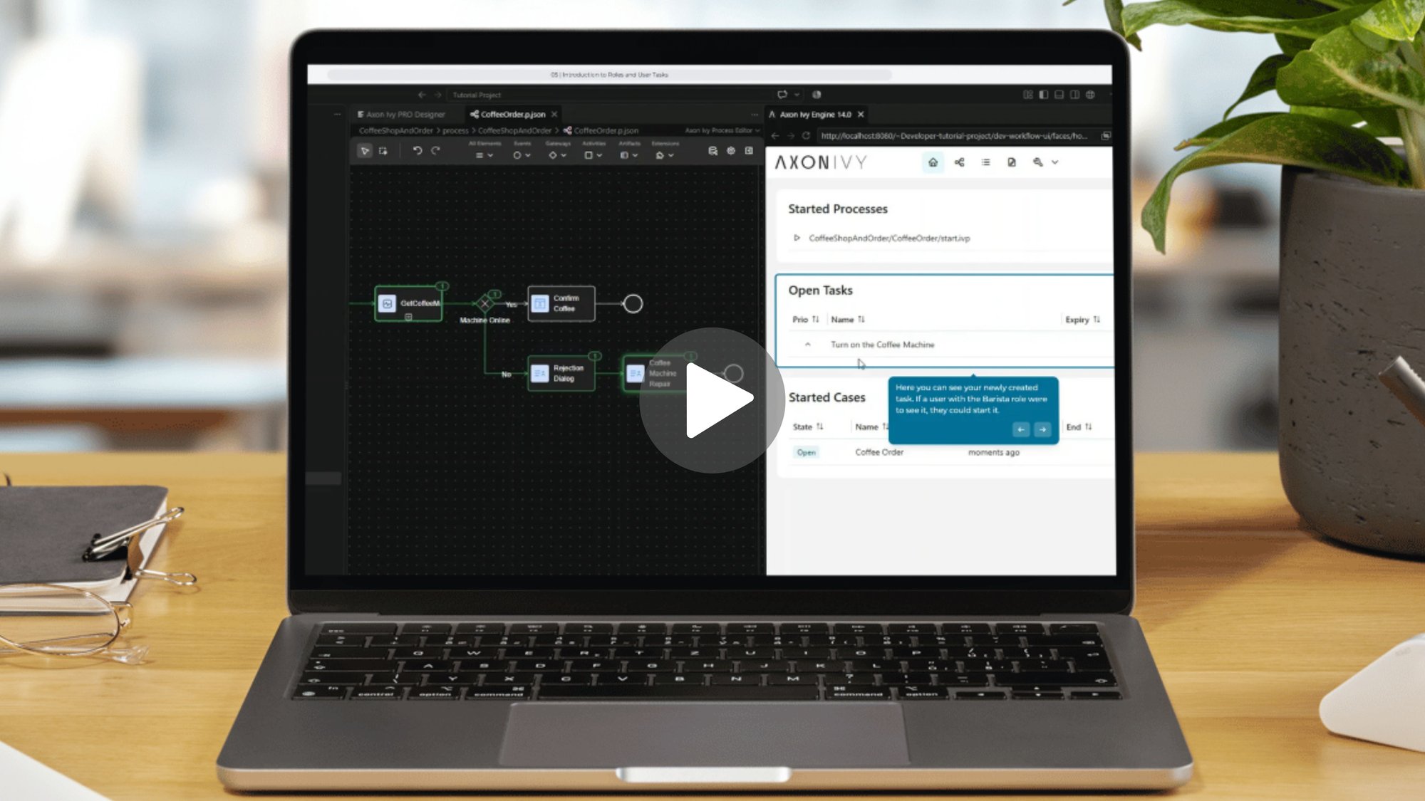 Axon Ivy VS Code Designer Tutorial 5