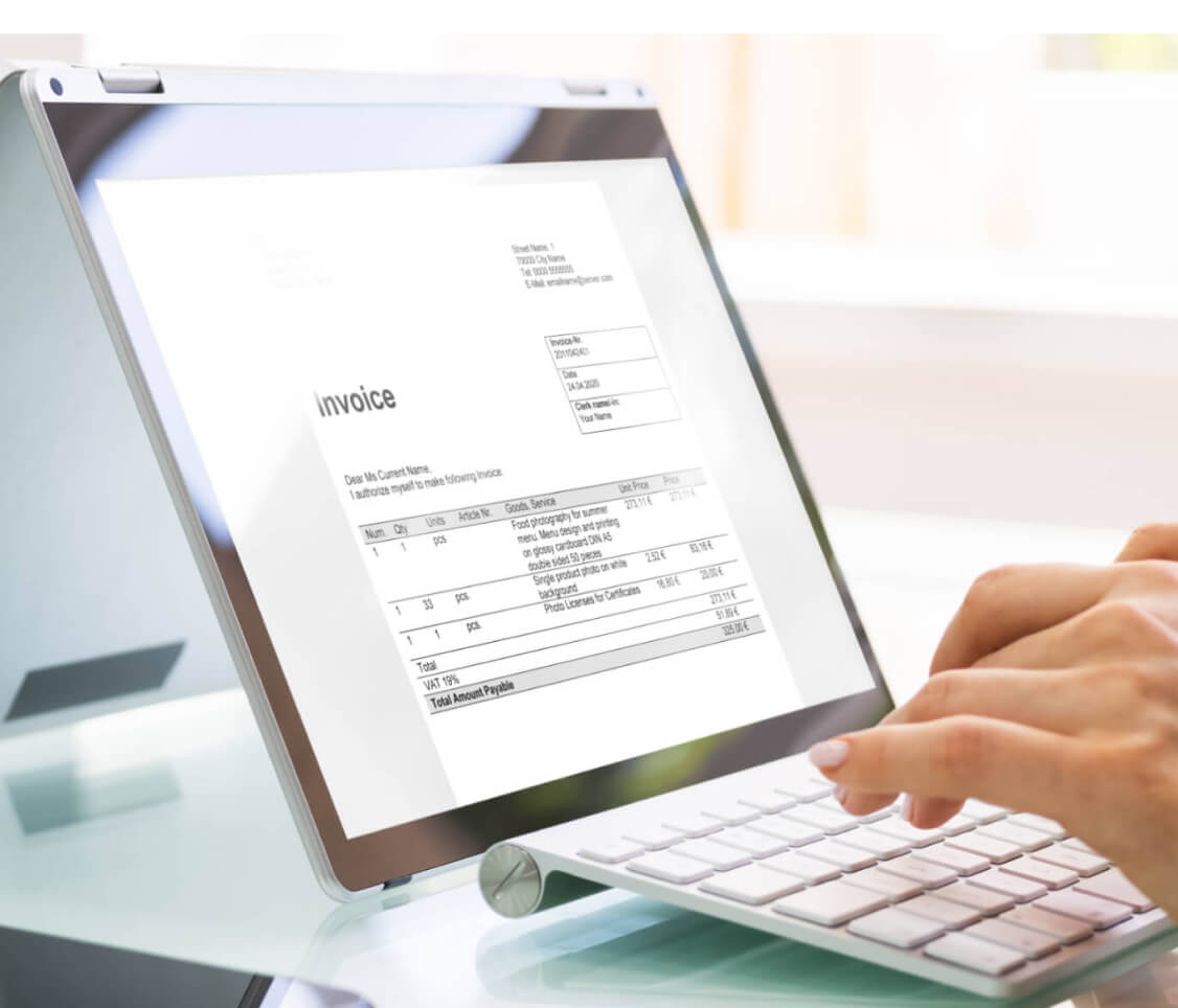 Automated invoice receipt process