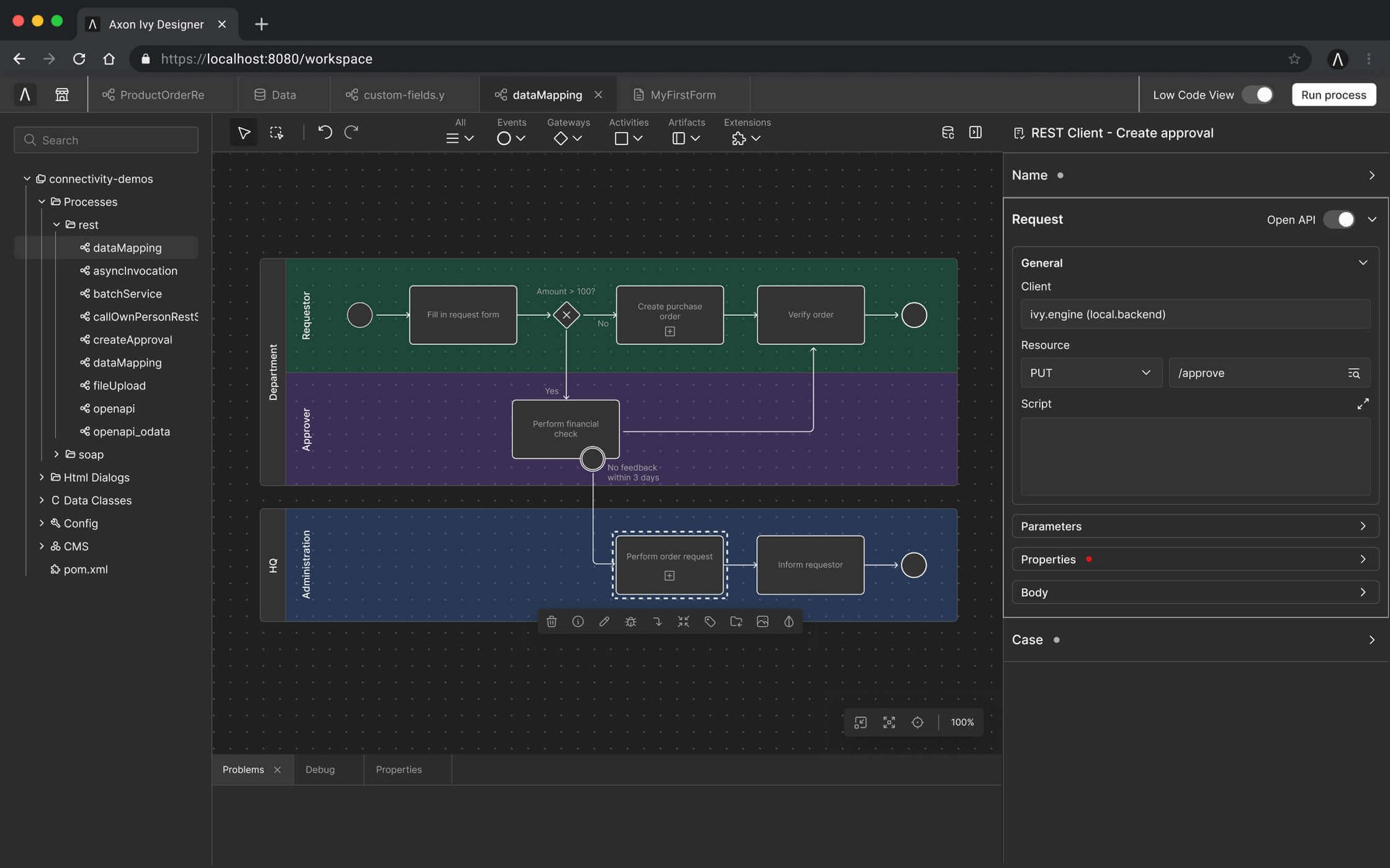Axon Ivy process automation