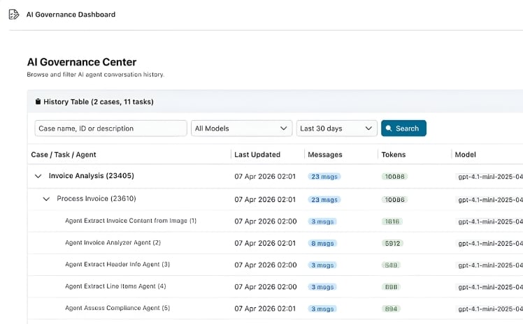 One continuous record: a decision traced without gaps from build to operation