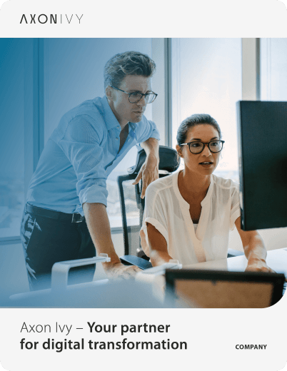 Your document Axon Ivy – Your partner  for digital transformation