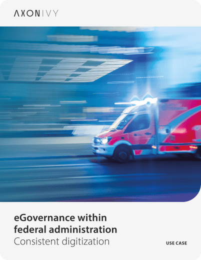 eGovernance within federal administration processes