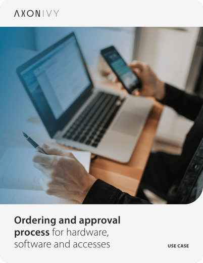 Ordering and approval process
