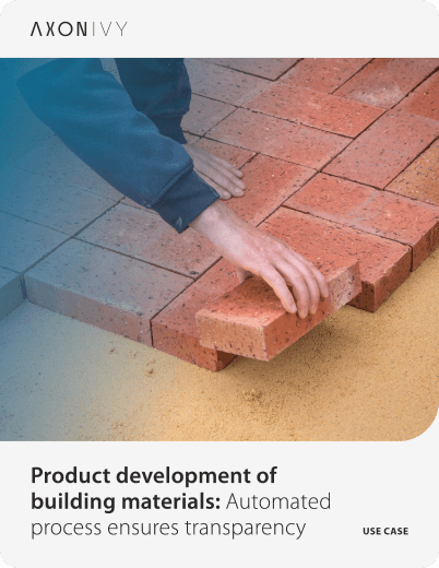 Use Case 'Product development of building materials'.