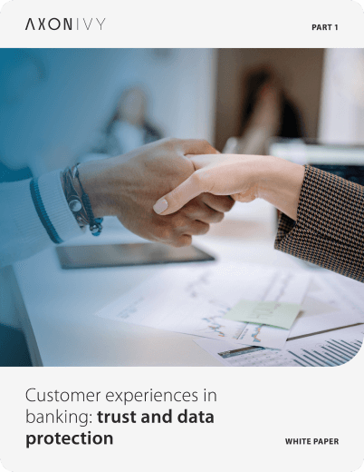 Customer experiences in  banking: trust and data  protection
