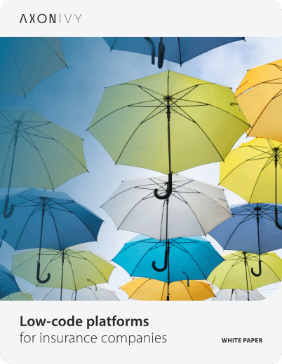 Low-code platforms for insurance companies.