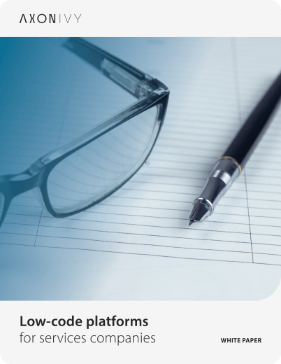 Low-code platforms for services companies.