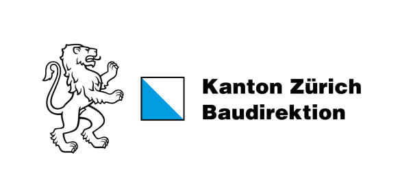 Logo Baudirektion Kanton Zürich.