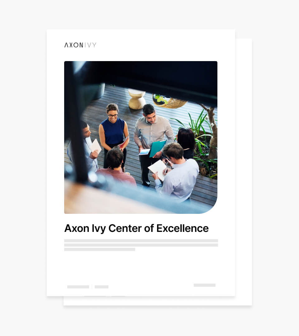 Whitepaper: Axon Ivy Center of Excellence