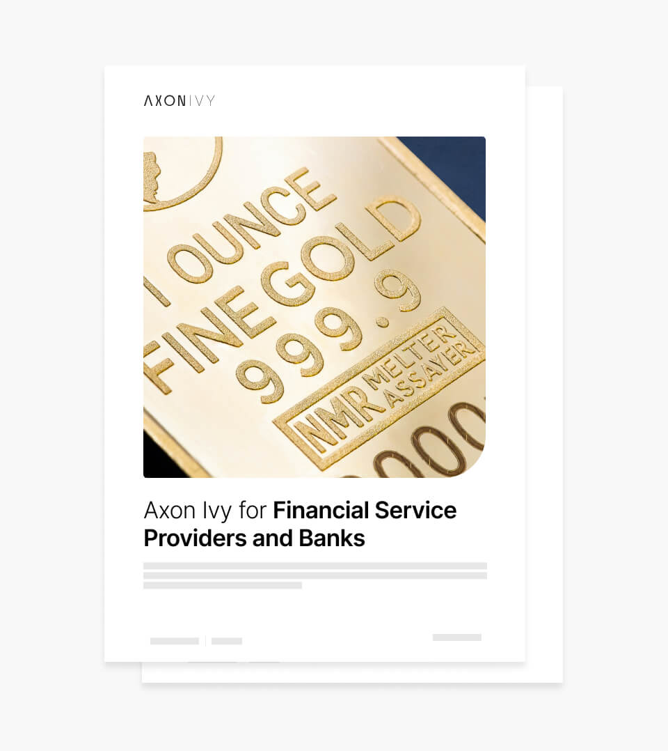 Industry Brief: Axon Ivy for the Public Sector