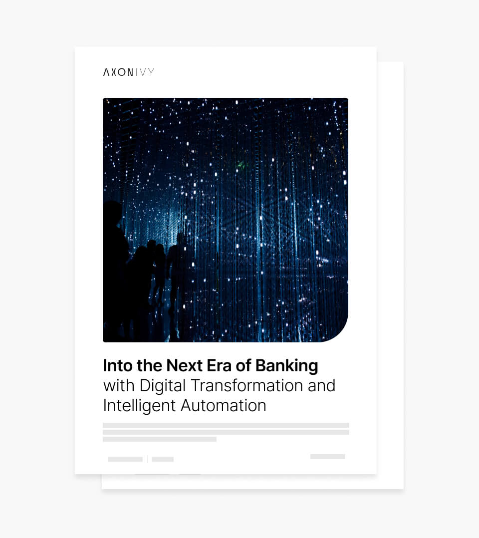White paper: Into the Next Era of Banking with Digital Transformation and Intelligent Automation